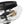 LightFixturesUSA-2-light Hammered Glass Flush Mount Ceiling Light-Ceiling Light-2-Lt-Black