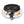 LightFixturesUSA-2-light Hammered Glass Flush Mount Ceiling Light-Ceiling Light-2-Lt-Black