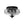LightFixturesUSA-2-light Hammered Glass Flush Mount Ceiling Light-Ceiling Light-2-Lt-Black