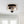 LightFixturesUSA-2-light Hammered Glass Flush Mount Ceiling Light-Ceiling Light-2-Lt-Black