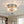LightFixturesUSA-2-light Hammered Glass Flush Mount Ceiling Light-Ceiling Light-2-Lt-Chrome