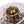 LightFixturesUSA-2-light Hammered Glass Flush Mount Ceiling Light-Ceiling Light-2-Lt-Chrome