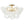LightFixturesUSA-3-Light Brass Sculpture Glass Globe Bubble Semi Flush Chandelier-Chandelier-Brass-3-Lt (Pre-Order)