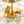LightFixturesUSA-3-Light Brass Sculpture Glass Globe Bubble Semi Flush Chandelier-Chandelier-Brass-3-Lt (Pre-Order)