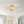 LightFixturesUSA-3-Light Brass Sculpture Glass Globe Bubble Semi Flush Chandelier-Chandelier-Brass-3-Lt (Pre-Order)