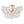 LightFixturesUSA-3-Light Cluster Ribbed Glass Bubble Semi Flush Chandelier-Chandelier-Brass-3-Lt