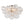 LightFixturesUSA-3-Light Cluster Ribbed Glass Bubble Semi Flush Chandelier-Chandelier-Brass-3-Lt