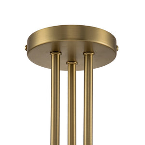 LightFixturesUSA-3-Light Frosted Glass Globe Ceiling Light-Ceiling Light--