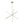 LightFixturesUSA-3-Light LED Tube Sputnik Chandelier-Chandelier-Brass-