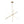 LightFixturesUSA-3-Light LED Tube Sputnik Chandelier-Chandelier-Brass-
