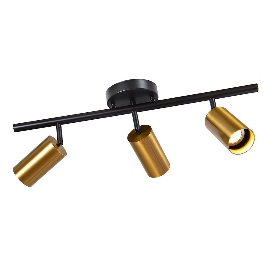 LightFixturesUSA-3-Light Linear Semi Flush Track Light-Ceiling Light--