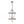 LightFixturesUSA-3-Light Shabby Chic Rusty Lantern Pendant Light-Chandelier-3-Lt-