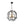 Load image into Gallery viewer, LightFixturesUSA-4-Light Candle Style Square Lantern Pendant Light-Chandelier--

