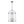 LightFixturesUSA-4-Light Manor Glass Wide Cylinder Lantern Pendant Light-Pendant Light-Chrome-