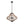 LightFixturesUSA-5-Light Bohemian Rustic Wood Bead Cage Pendant Light -Pendant Light-Beige-