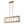 LightFixturesUSA-5-Light Curved Rectangle Frame Island Chandelier-Chandelier-Faux Wood-