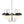 LightFixturesUSA-5-Light Milky Glass Globe Round Chandelier-Chandelier-Nickel-