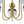 LightFixturesUSA-5-Light Milky Glass Globe Round Chandelier-Chandelier-Nickel-