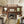 5-Light Wood Box Rectangle Chandelier Modern Farmhouse