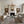 LightFixturesUSA-6-Light Vintage Candle Style Chandelier Crystal Beads-Chandelier-6-Lt-Antique