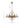 LightFixturesUSA-6-Light Vintage Candle Style Chandelier Crystal Beads-Chandelier-6-Lt-Antique