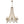 LightFixturesUSA-Antique Candle Style Crystal Bead Empire Chandelier-Chandelier-5-Lt-