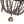 LightFixturesUSA-Antique Wood Beaded Empire Chandelier-Chandelier--