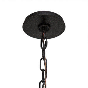 LightFixturesUSA-Antique Wood Beaded Empire Chandelier-Chandelier--