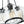 LightFixturesUSA-Black 7-Light Cluster Clear Glass Globe Chandelier-Chandelier-Black-
