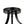 LightFixturesUSA-Black Round Lantern Semi Flush Mount Lighting-Ceiling Light--