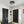 LightFixturesUSA-Black Seeded Glass Flush Mount-Ceiling Light--