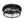 LightFixturesUSA-Black Seeded Glass Flush Mount-Ceiling Light--