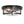 LightFixturesUSA-Black Seeded Glass Flush Mount-Ceiling Light--