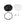 LightFixturesUSA-Black Seeded Glass Flush Mount-Ceiling Light--