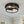 LightFixturesUSA-Black Seeded Glass Flush Mount-Ceiling Light--