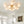 LightFixturesUSA-Blossom 12-Light Opal Glass Bubble Semi Flush Chandelier-Chandelier-12-Lt-Brass