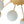 LightFixturesUSA-Blossom 12-Light Opal Glass Bubble Semi Flush Chandelier-Chandelier-12-Lt-Brass