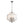 LightFixturesUSA-Boho 4-Light Wood Beaded Lantern Pendant-Chandelier-White Wood + Rough Grey Metal-