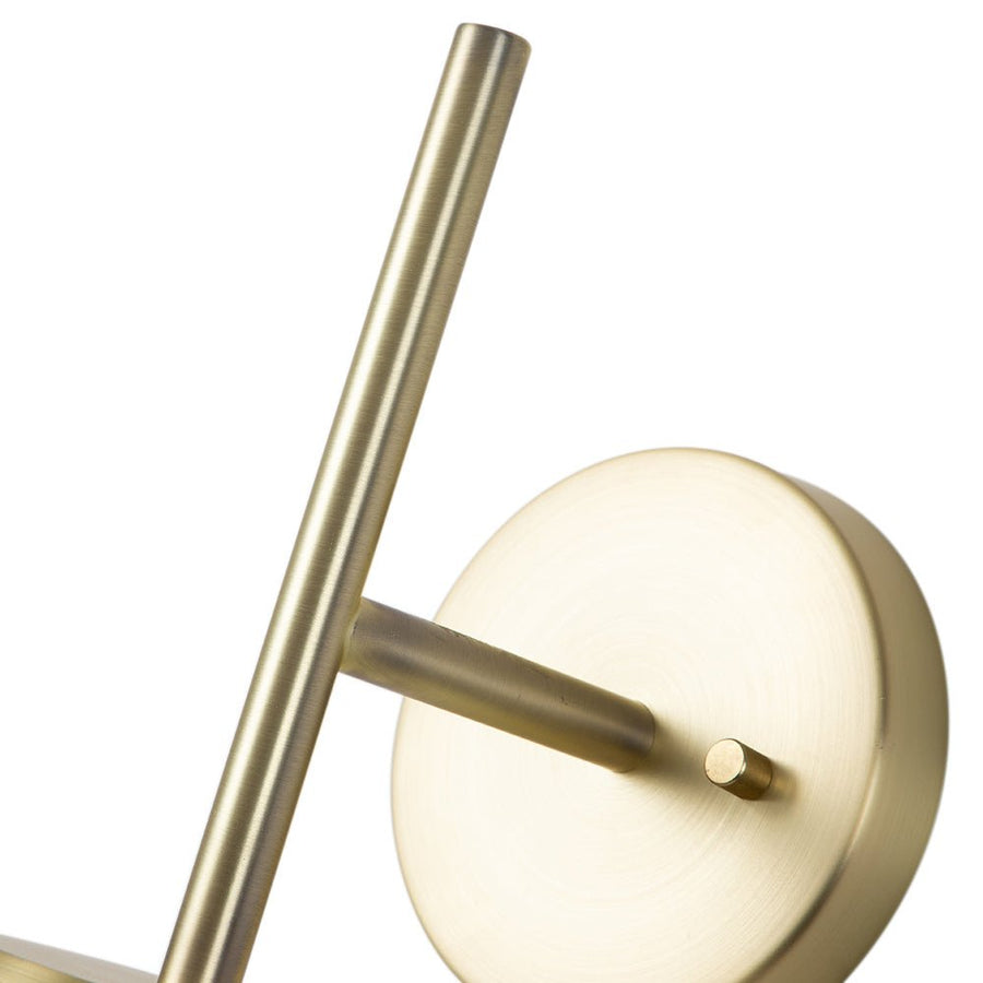 LightFixturesUSA-Brass 1-Light Glass Globe Wall Light-Wall Sconce-Frosted-