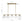 LightFixturesUSA-Brass 5-Light Glass Globe Linear Pendant-Chandelier--