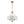 LightFixturesUSA-Brass Candle Style Drum Fabric Chandelier-Chandelier--