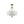 LightFixturesUSA-Brass Candle Style Drum Fabric Chandelier-Chandelier--