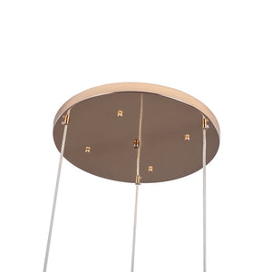 LightFixturesUSA-Brass Cluster Firework Dandelion Pendant Chandelier-Chandelier-24-Lt-