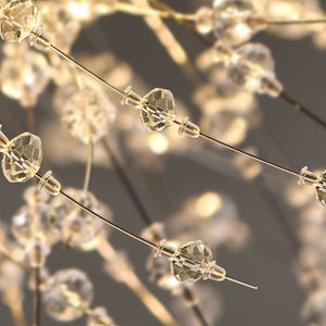 LightFixturesUSA-Brass Cluster Firework Dandelion Pendant Chandelier-Chandelier-24-Lt-
