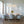 Load image into Gallery viewer, LightFixturesUSA-Brass Cluster Ribbed Glass Globe Bubble Linear Chandelier-Chandelier-Brass-
