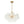 LightFixturesUSA-Brass Cluster Sculpture Texture Glass Globe Bubble Chandelier-Chandelier-Brass-3-Lt (Pre-Order)
