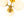 LightFixturesUSA-Brass Daisy 3-Light Opal Glass Globe Semi Flush Light-Ceiling Light-Brass-