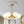 LightFixturesUSA-Brass Daisy Tiered Opal Glass Globe Sputnik Chandelier-Chandelier-Brass-1-Tier