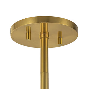 LightFixturesUSA-Brass Daisy Tiered Opal Glass Globe Sputnik Chandelier-Chandelier-Brass-1-Tier
