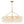 LightFixturesUSA-Brass Halo Ribbed Glass Globe Bubble Ring Chandelier-Chandelier-12-Lt-